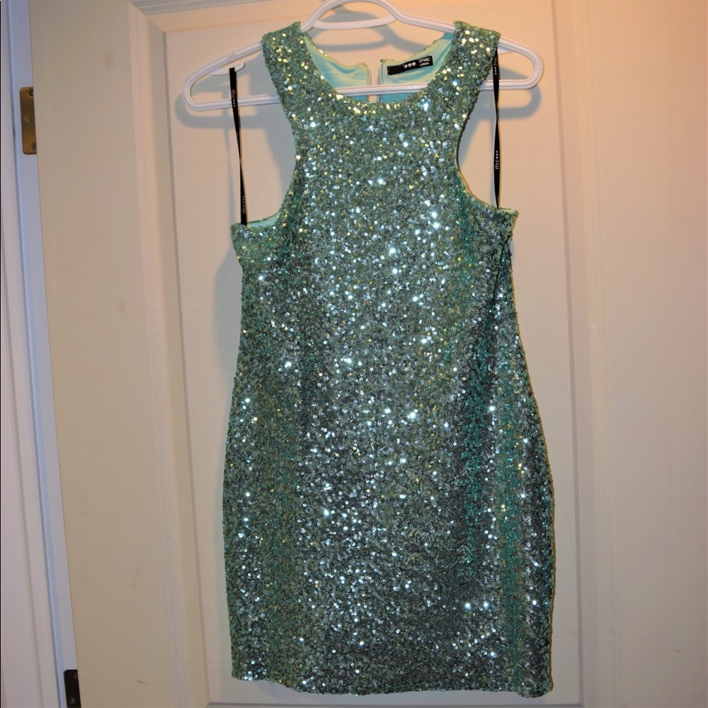 TFNC sequin dress